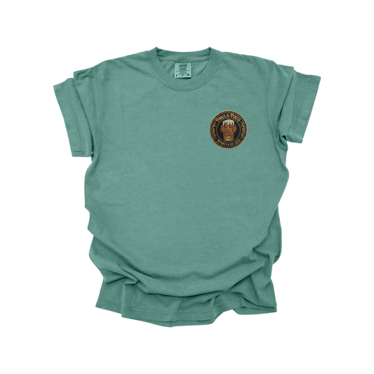 Paws & Pints T-Shirt | Fine Ales & Friendly Tails Dog Lovers Tee