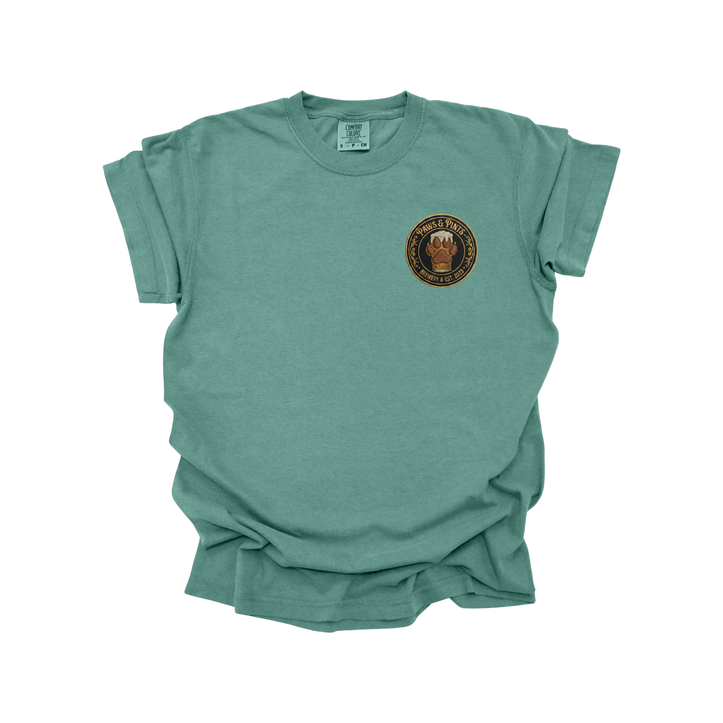 Paws & Pints T-Shirt | Fine Ales & Friendly Tails Dog Lovers Tee